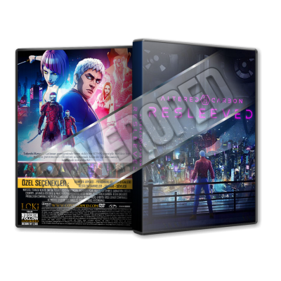 Altered Carbon Resleeved - 2020 Türkçe Dvd Cover Tasarımı